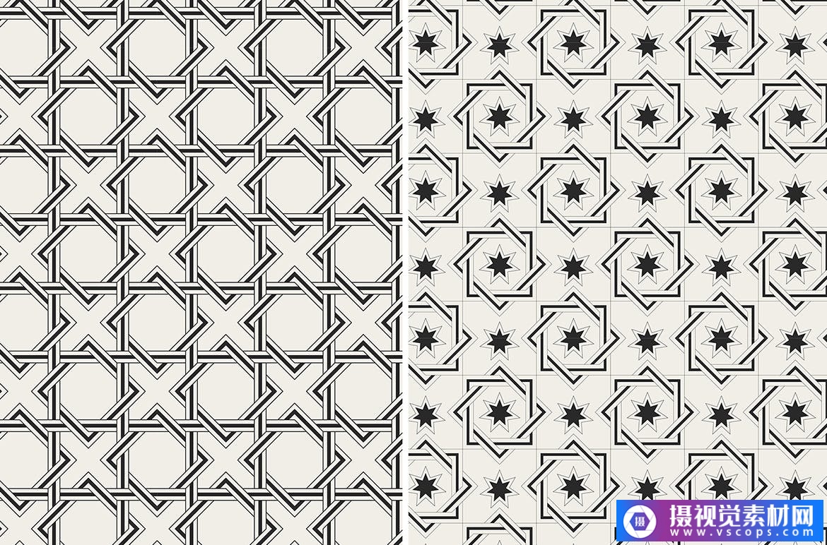 神秘东方几何图案四方连续图案纹样设计素材orientalgeometrical