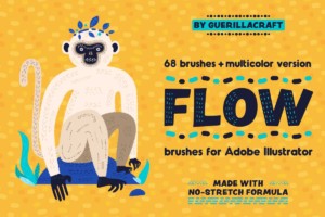 ps水笔刷下载 Flow Brushes