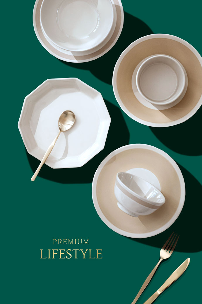 家庭瓷器餐具生活主题海报设计模板 (psd) 免费下载素材