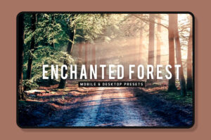 魔法森林旅拍预设ACR预设PS动作Lightroom手机版Enchanted Forest Lightroom Presets