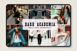 明亮生活预设acr 预设摄影户外Lightroom预设Dark Academia Pro Lightroom Presets