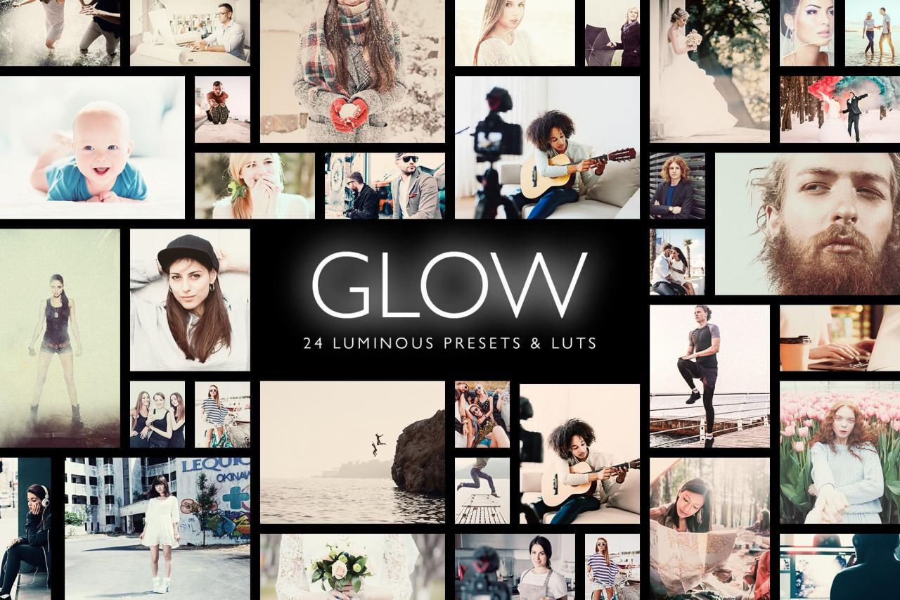 Glow 24 发光预设 LUT 专业版插图
