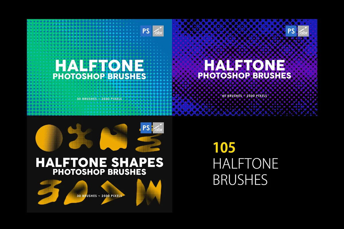 Photoshop 笔刷套装 5600 Photoshop Brushes Bundle插图31